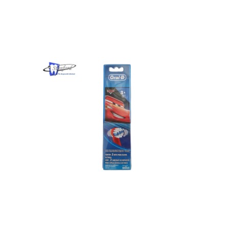 Repuesto para cepillo Eléctrico Infantil Cars con 2 Oral-B