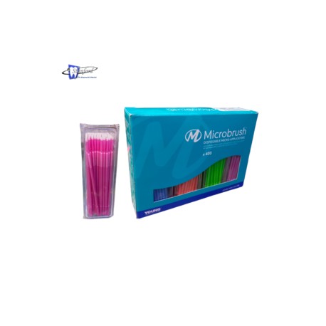 Paquete Microbrush 400 pzas multicolor