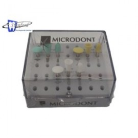 Kit de Pulido de Resinas Microdont c/9 piezas.