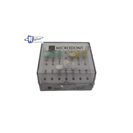 Kit de Pulido de Resinas Microdont c/9 piezas.