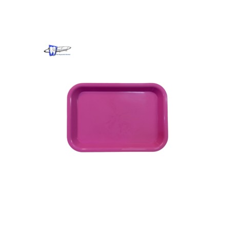 Charola, color rosa chica