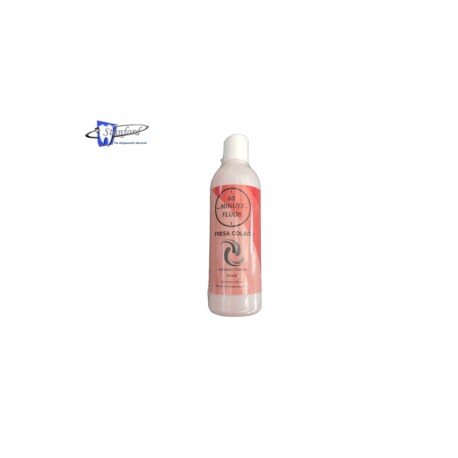 Fluoruro tópico 60 minute fluor fresa colada 250 ml