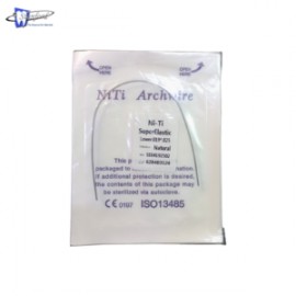 Arco rectangular Dentalex NI-TI  NATURAL