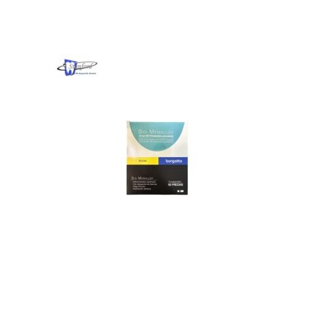 Arcos NiTi protección anti-estrés BIO-MEMALLOY 10pzs