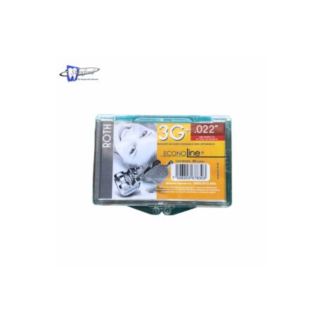 Bracket EcoLine 3G Roth .022