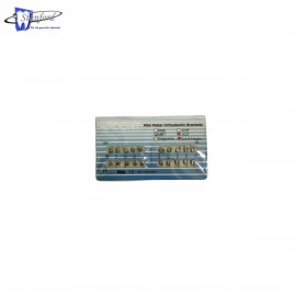 Brackets mini metal orthodontic MBT .022