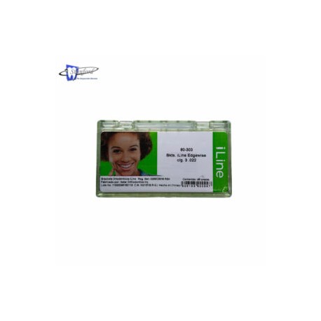 c/g. 3 .022 Bracket iLine Edgewise