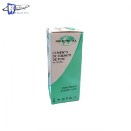 Cemento de Fosfato de zinc líquido 15 ml  Medental