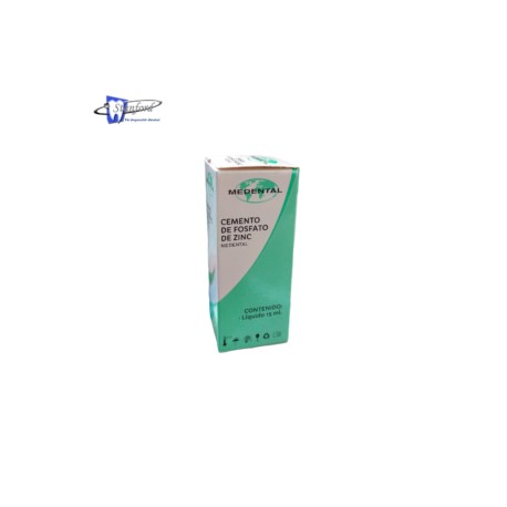 Cemento de Fosfato de zinc líquido 15 ml  Medental