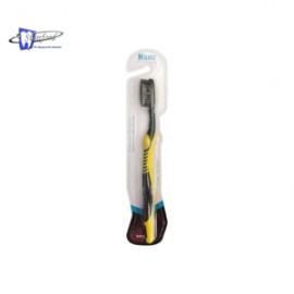 Cepillo Dental Carbón Activado Nano Ortho con nanotecnología