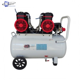 Compresor CarrollAir Oil Free 40 lts (2 cabezas de 1 hp)