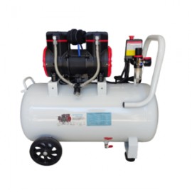 Compresor libre de aceite 1 cabeza de 2hp y 50 lts CarrollAir