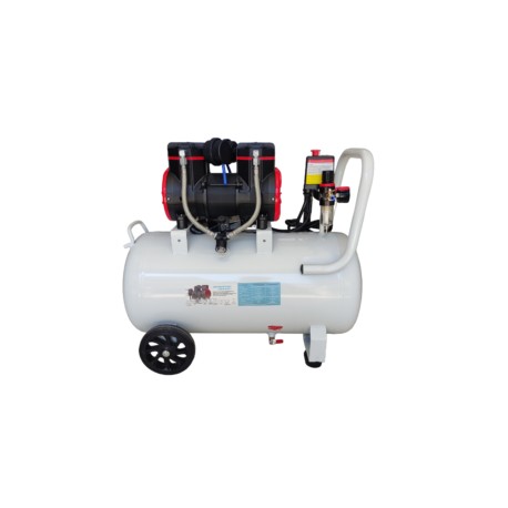 Compresor libre de aceite 1 cabeza de 2hp y 50 lts CarrollAir